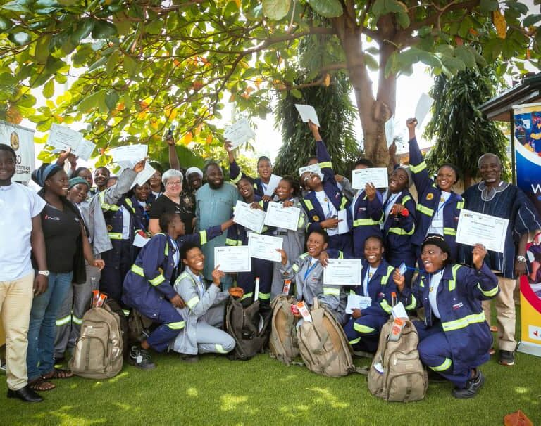 Vinyl Tiles & Artificial Grass Graduation The Story of 20 Young Women_ eisd wee-north alinea foundation