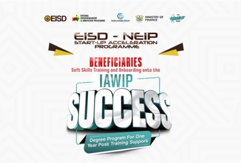 EISD -NEIP StartUp Acceleration Prog._ BeneficiariesTraining & IAWIP Success Program Onboarding