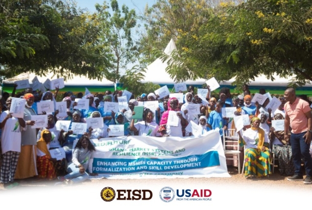 EISD Trains MSMEs in the Northern Region under the FEED THE FUTURE - Market Systems Resilience (MSR) “Enhancing MSME Capacity Through Formalization and Skills Development” PROJECT