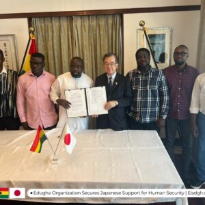 Edugha Organization Secures Japanese Support for Human Security - eisdgh.org 2