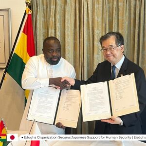 Edugha Organization Secures Japanese Support for Human Security - eisdgh.org 3
